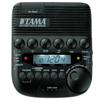 Tama RW200 Rhythm Watch Programmable Metronome 2010s - Black for sale