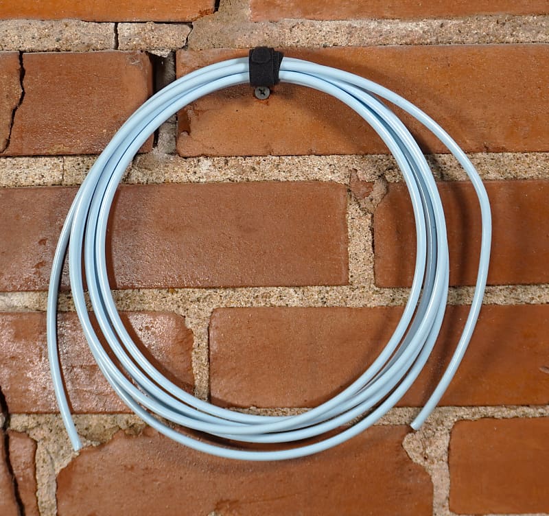 Lava Cable Mini ELC Bulk Instrument Cable Carolina Blue Reverb