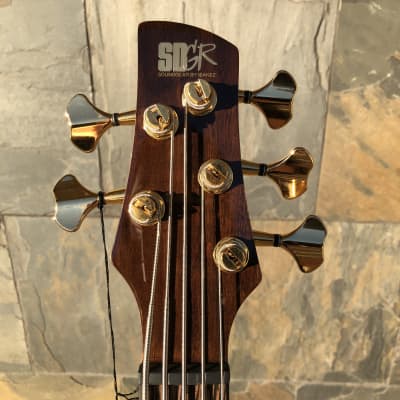 Ibanez SR1605DW 5 String Electric Bass Autumn Sunset Sky image 4
