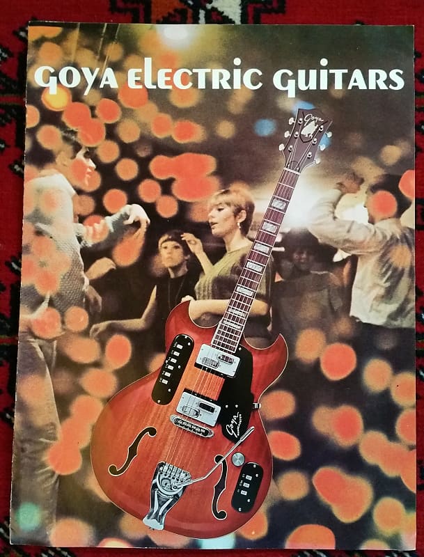 Goya Electric Guitars Catalog + Price list 1966 image 1