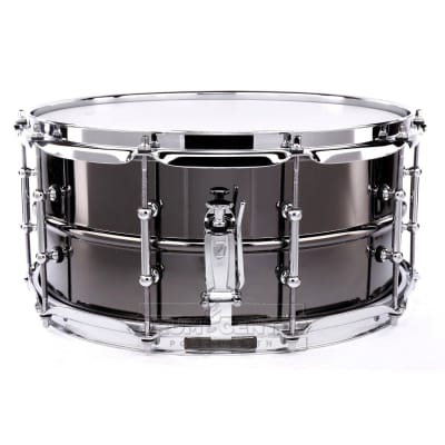 Ludwig Black Beauty Snare Drum 14x6.5 w/Tube Lugs image 2