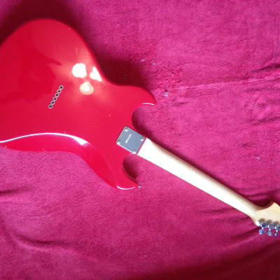 Vintage MIJ Matsumoku Sewia Rockman Series Red Duo Sonic Type Guitar (Ibanez Plant) image 4