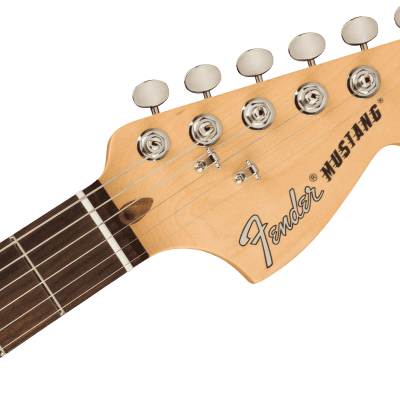 2022 Fender American Performer Mustang Rosewood Fingerboard Antique White image 5
