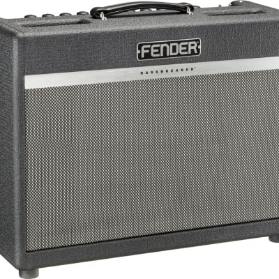 Fender Bassbreaker 30R Electric Guitar Tube Combo Amplifier, Gray Tweed image 3