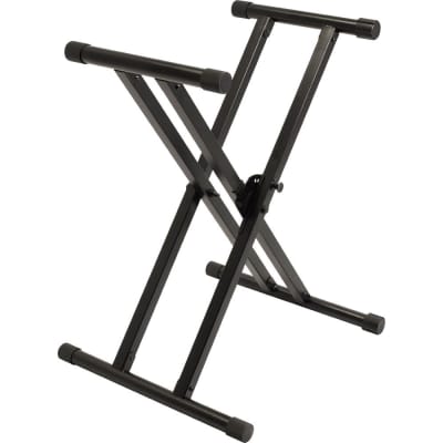 Ultimate Support Q-X-3000 Double-Braced Adjustable X-Style Keyboard Stand