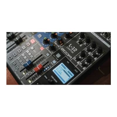 Zoom LiveTrak L-12 12-Channel Digital Mixer and Multitrack Recorder image 5