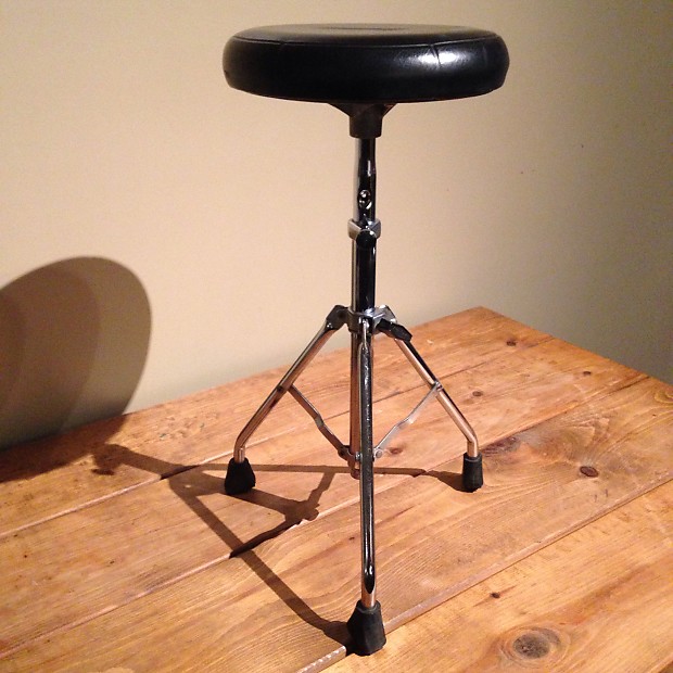 Ludwig Lightweight Drum Throne 70s Black Reverb