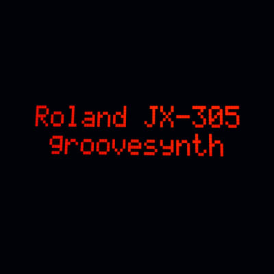 Roland JX-305 OLED Display Upgrade *Red* image 2