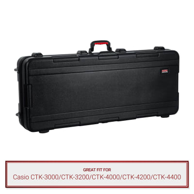Gator Keyboard Case fits Casio CTK-3000/CTK-3200/CTK-4000/CTK-4200/CTK-4400