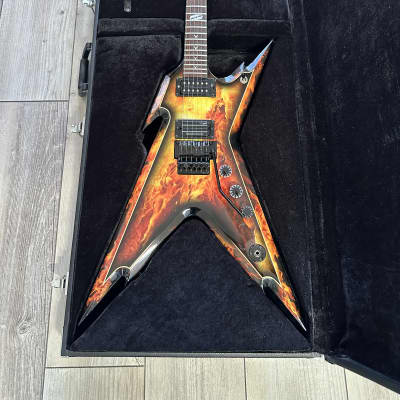 Dean Dime Razorback Dimebolt electric guitar in Lightning