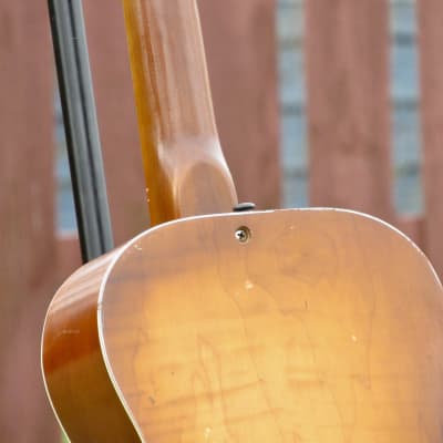 ~Near Mint~ 1955 Chris Adjustomatic Parlor Guitar w/ Original Case - Jackson Guldan Co - Harmony Kay image 17