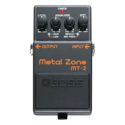 Boss MT2 Metal Zone Guitar Effects Pedal for sale
