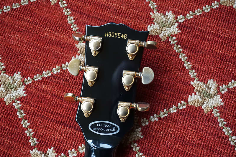 Greco EG 1000C DRY Z Super Real Custom Black Beauty 1980