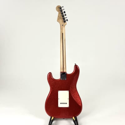 Squier Bullet Stratocaster HH with Tremolo 2010 - 2014 - Red Sparkle image 8