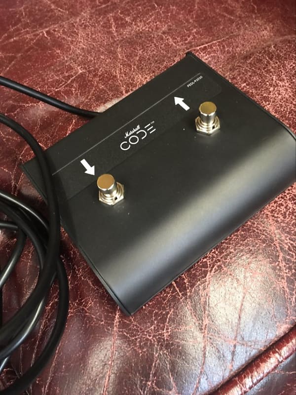 Marshall Code 2 button footswitch Reverb UK