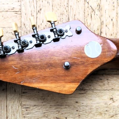 Johnny Guitar (Samick/Hondo) GOLDFOILS SG-style guitar ~1974 image 11