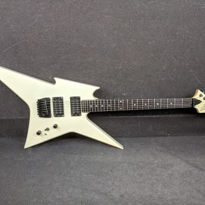 BC Rich Iron Bird Platinum Series Aged White Electric Guitar