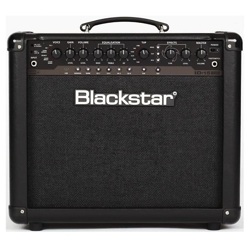 Blackstar ID:15 TVP 15-Watt 1x10" Guitar Combo with Programmable Effects image 1