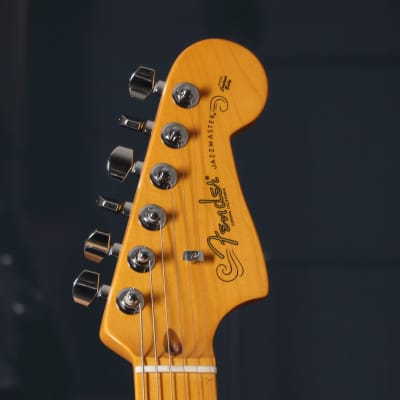 Fender American Professional II Jazzmaster Maple Fingerboard Electric Guitar Miami Blue (serial- 1196) image 7
