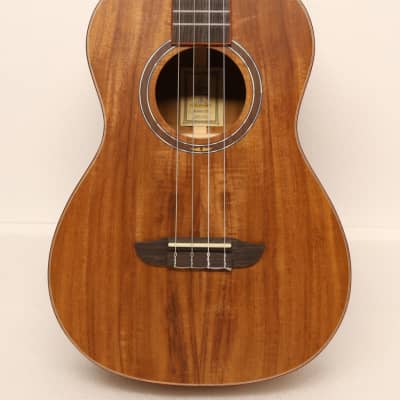 Ortega Guitars, 4-String Timber Series Solid Top Baritone Ukulele