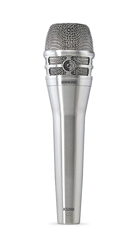 Shure KSM8 Dualdyne Cardiod Dynamic Vocal Microphone KSM8-N-U image 1
