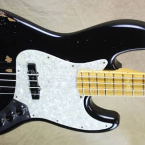 Fender Custom Shop Signature Geddy Lee Jazz Bass 2015 Black image 5