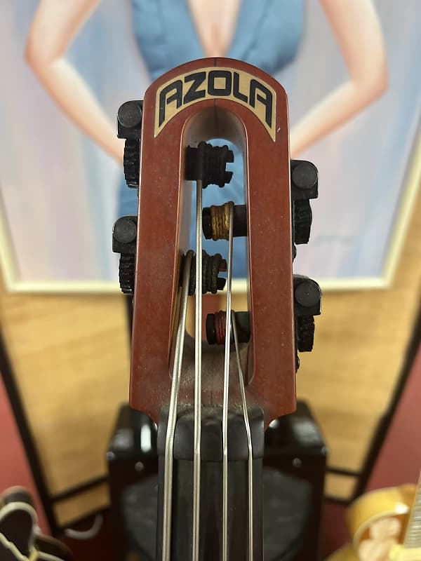 Azola Electric Upright Four String Bass Lightning Bug 2007 Reverb