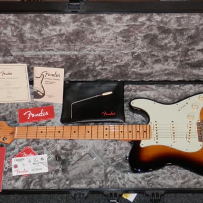 Fender USA Limited Edition Strat-Tele Hybrid MN 2TSB with case used 2017 image 1