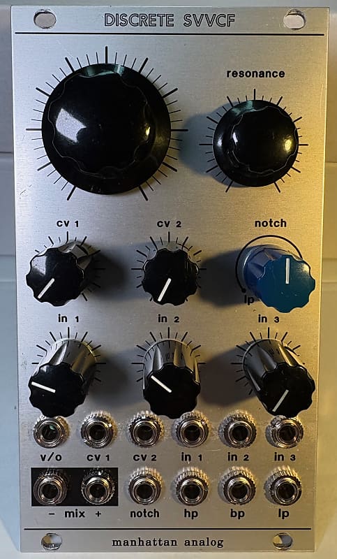 Manhattan Analog Discrete SVVCF