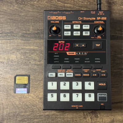 Boss DR. Sample SP-202 (With SmartMedia Card) 1998 - Black