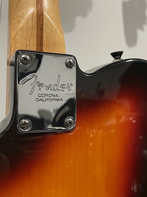 Fender Standard Telecaster Esquire Mod- Sunburst with Black