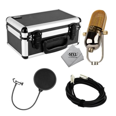 MXL V87 Studio Condenser Microphone Bundle with 20-foot XLR Cable