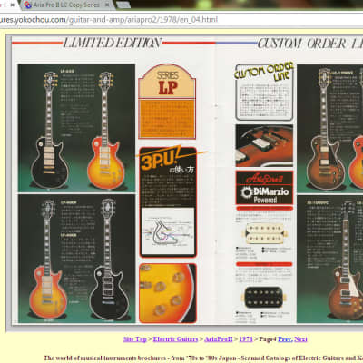 Lawsuite Aria Pro II LC-1000 Custom Ebony Fretboard! Gibson 496R 500T + NOS John E. Fast 1951 PIO! image 18