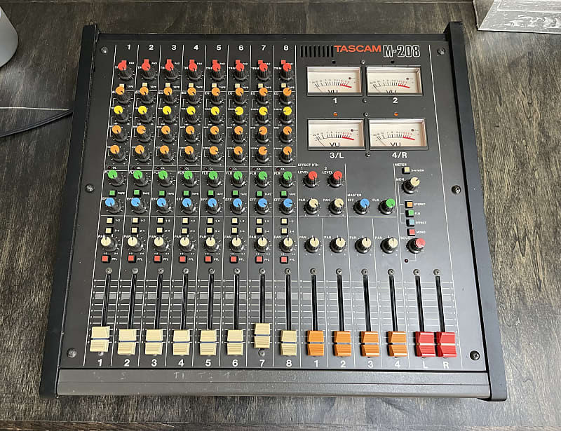 Tascam M-208 8-channel Analog Mixer image 1