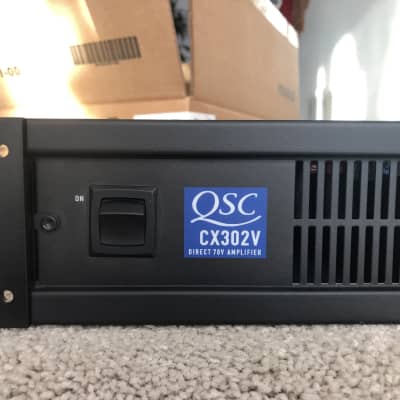 QSC CX302V 2-Ch Power Amp Rack - 70/120V image 3