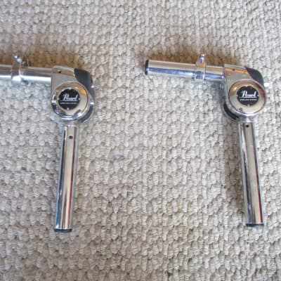 Pearl Heavy Duty Double Tom Post Assembly W/(2) Gyro Lock Posts & Triple Clamp! image 8