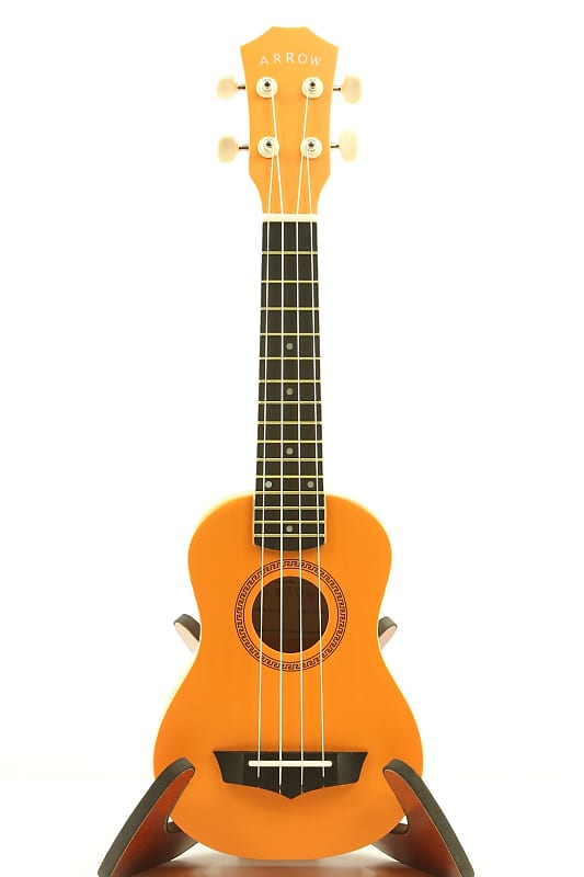 Arrow PB10 OR Soprano Orange - Soprano ukulele with nylon bag image 1