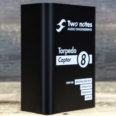 Two Notes Torpedo Captor 8-Ohm Reactive Load Box / Attenuator / Speaker Sim / Amp DI image 3
