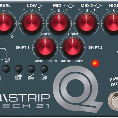 Tech 21 Q-Strip EQ and Preamp Pedal Bundle with Truetone 1 SPOT