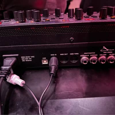 Sequential OB-6 Desktop 6-Voice Polyphonic Synthesizer 2018 - Present - Black with Wood Sides image 6
