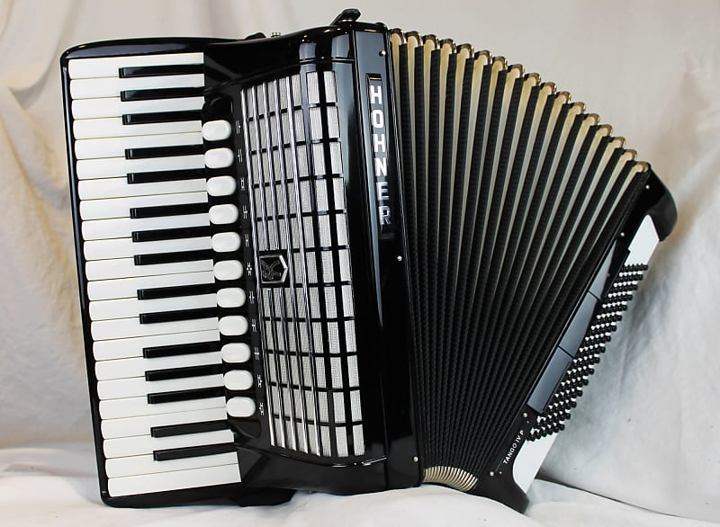 5611 Black Hohner Tango IVP Piano Accordion LMMH 37 96 Reverb UK