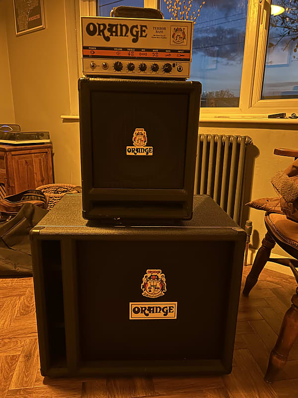 Orange terror bass 500 watts class D hybrid bass amplifier | Reverb UK