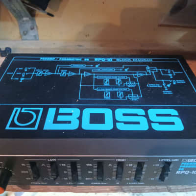 Boss RPQ-10 PREAMP/PARAMETRIC EQ プリンアンプ BOSS RPQ-10 Preamp