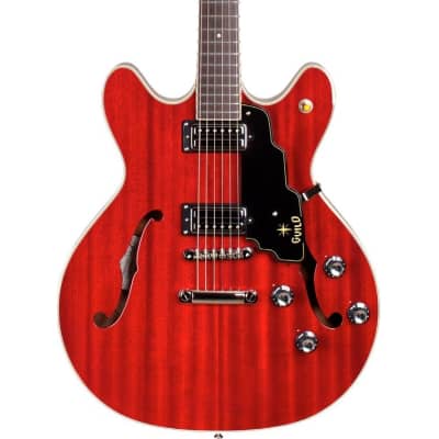 Guild Starfire IV Newark St Semi-Hollow, Cherry Red for sale