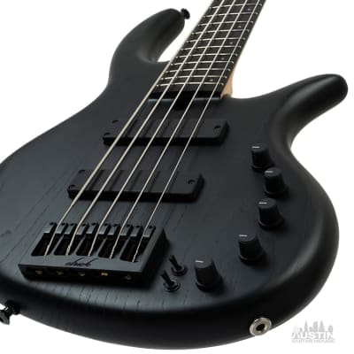 Elrick Standard Series e-volution 5-String Bass Black image 5