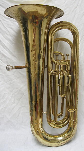 商品画像：Yamaha YBB-102 Tuba w/ New Mouthpiece | Reverb 5