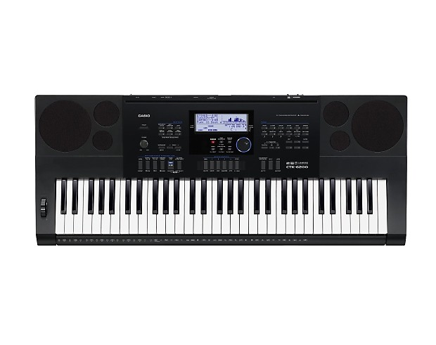 Casio CTK6200 CTK-6200 Portable Keyboard 61 Keys With Stand, Bench And Free Headphones image 1
