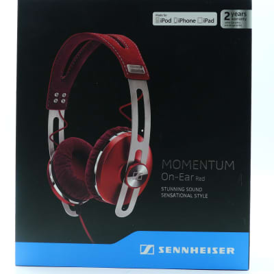 Sennheiser MOMENTUM On-Ear Headphones Red image 2