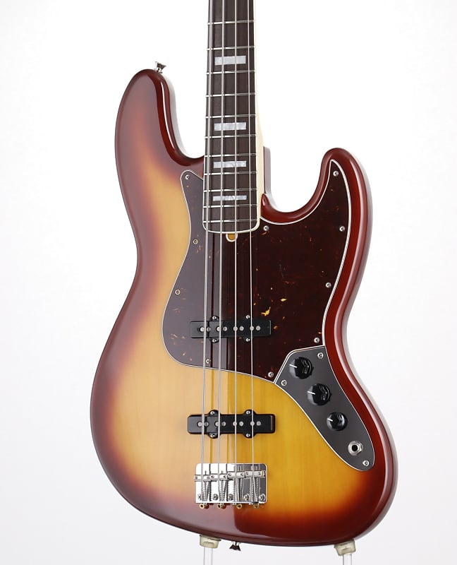 Fender Made in Japan Limited International Color Jazz Bass Modified Sienna  Burst (S/N:JD22011382) (08/14)