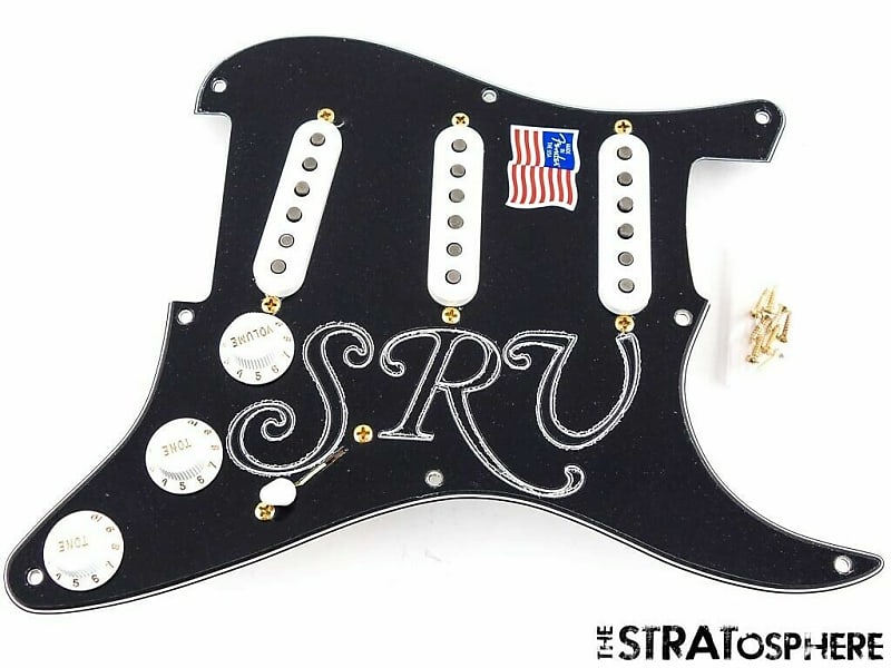 USA Fender SRV Strat LOADED PICKGUARD Texas Special Stevie Ray Vaughan  American